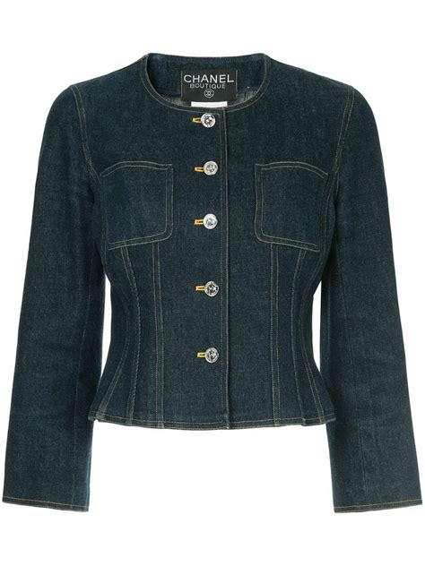 chanel blazer with jeans|pre owned chanel jackets.